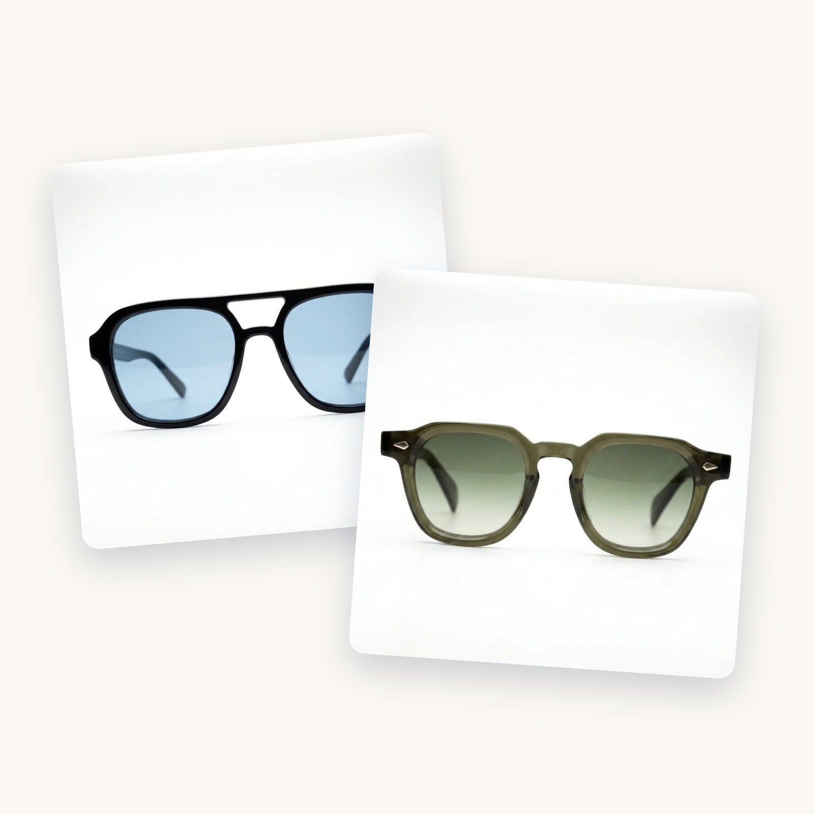 FOUNDERS DUO — beide Brillen